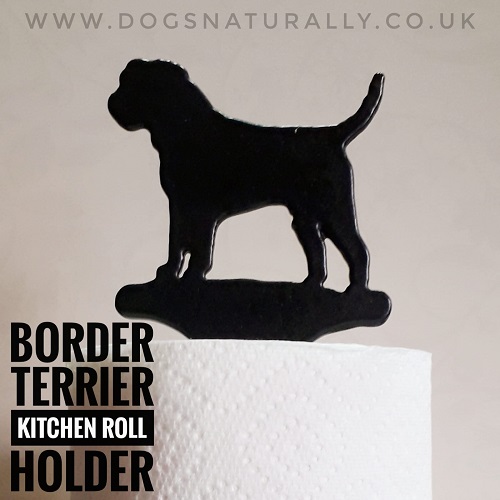 Border Terrier Kitchen Roll Holder